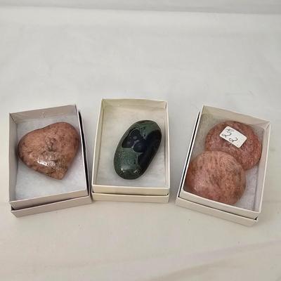 Polished Stones Including Carnelian, Lapis, Moonstone & More (B2-JS)