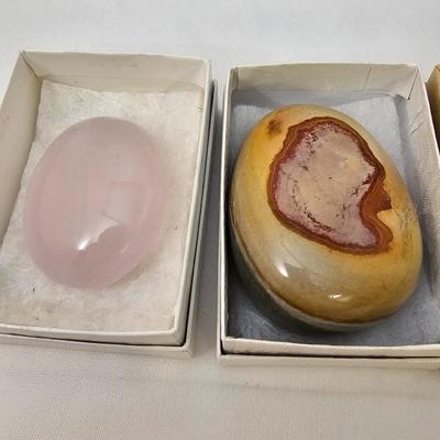 Polished Stones Including Carnelian, Lapis, Moonstone & More (B2-JS)