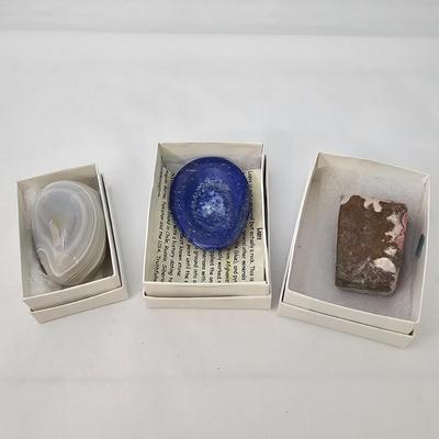 Polished Stones Including Carnelian, Lapis, Moonstone & More (B2-JS)