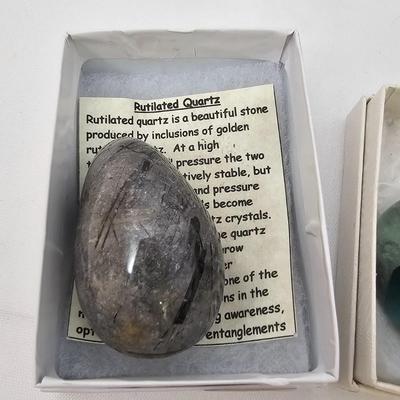 Polished Stones Including Carnelian, Lapis, Moonstone & More (B2-JS)