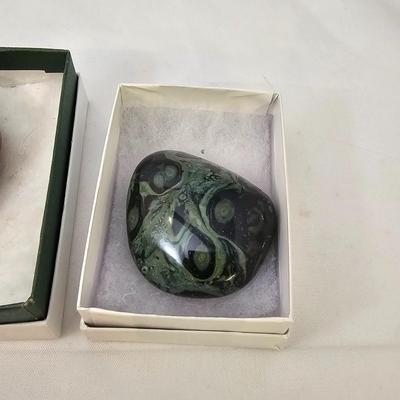 Polished Stones Including Carnelian, Lapis, Moonstone & More (B2-JS)