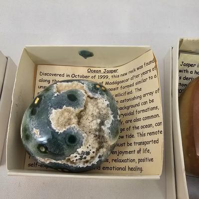 Polished Stones Including Carnelian, Lapis, Moonstone & More (B2-JS)