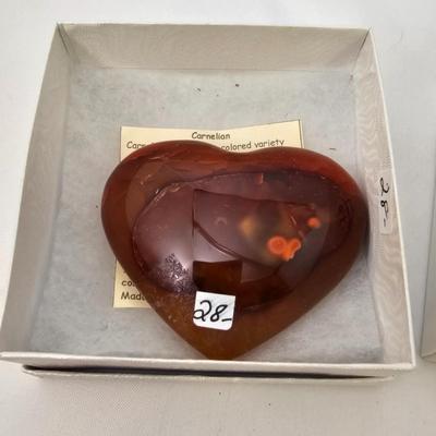 Polished Stones Including Carnelian, Lapis, Moonstone & More (B2-JS)