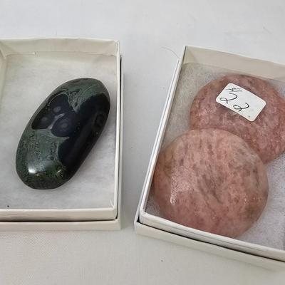 Polished Stones Including Carnelian, Lapis, Moonstone & More (B2-JS)