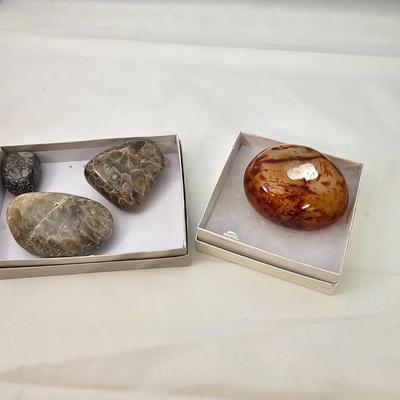 Polished Stones Including Carnelian, Lapis, Moonstone & More (B2-JS)