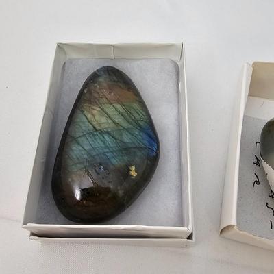 Polished Stones Including Carnelian, Lapis, Moonstone & More (B2-JS)