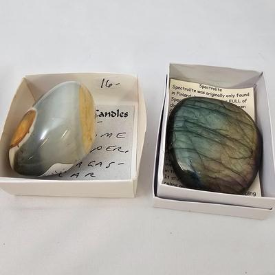 Polished Stones Including Carnelian, Lapis, Moonstone & More (B2-JS)