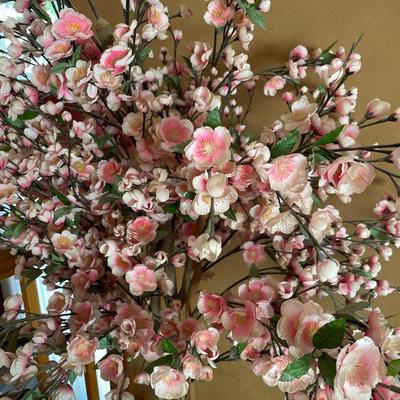Faux cherry blossom tree