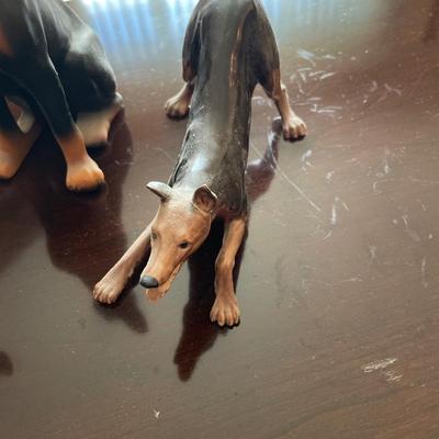 Ceramic playful pups