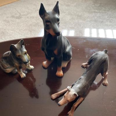 Ceramic playful pups