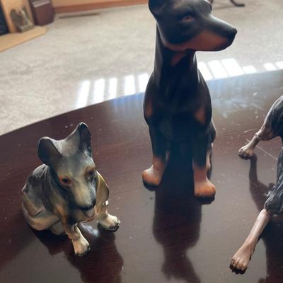 Ceramic playful pups