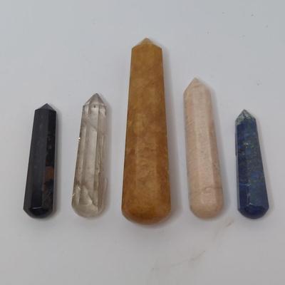 Polished Stone Rods, Cones & More (B2-JS)