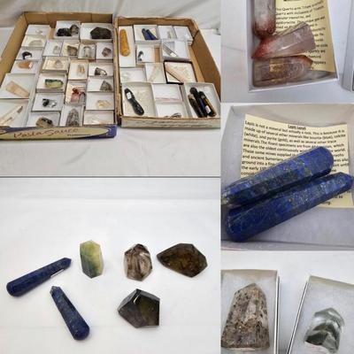 Polished Stone Rods, Cones & More (B2-JS)