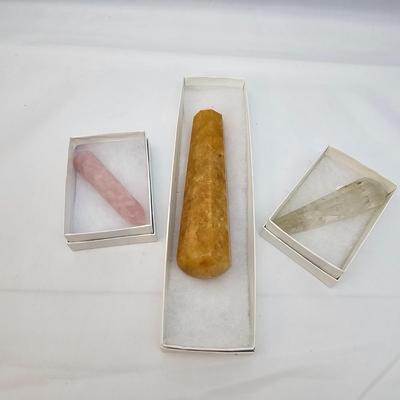 Polished Stone Rods, Cones & More (B2-JS)