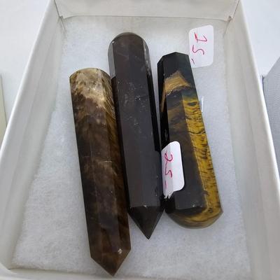 Polished Stone Rods, Cones & More (B2-JS)