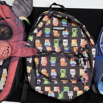 Sale Photo Thumbnail #240: Minecraft Toy Story & Jurassic Park Backpack Lunchbox lot

Will receive all items pictured as is. All in great condition