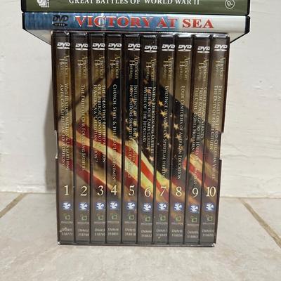DVD’s ABOUT THE MILITARY, AMERICAN HISTORY AND PRESIDENTS