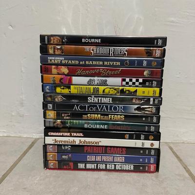 ACTION PACKED DVD’s