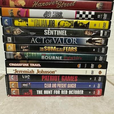 ACTION PACKED DVD’s