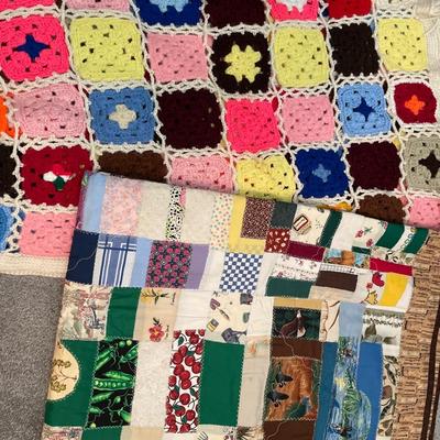 Quilt and afghan