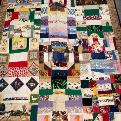 Quilt and afghan