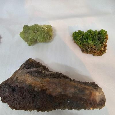 Rhodochrosite, Argonite, Barite Specimens & More (GB-JS)