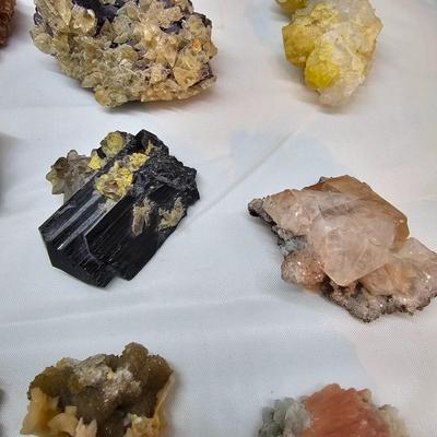 Rhodochrosite, Argonite, Barite Specimens & More (GB-JS)