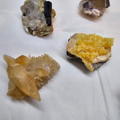 Rhodochrosite, Argonite, Barite Specimens & More (GB-JS)