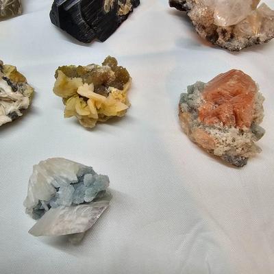Rhodochrosite, Argonite, Barite Specimens & More (GB-JS)