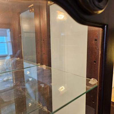 Five Glass Shelf Lighted Curio Cabinet by Pulaski Furniture (GB-JS)