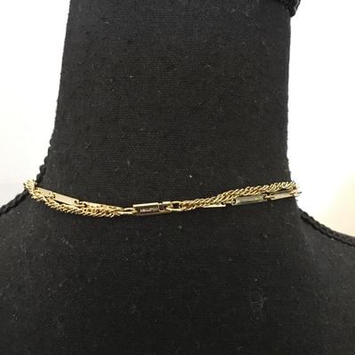 Vintage goldtone celebrity long chain necklaces excellent condition