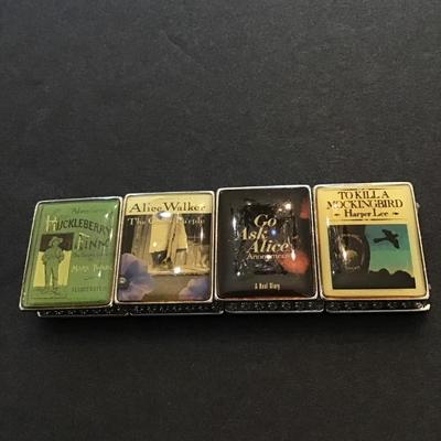 Storybook stretch bracelet by Carolyn Forsman
