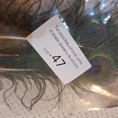 Sale Photo Thumbnail #203: small cluster of peacock feathers