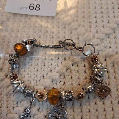 Sale Photo Thumbnail #294: November story line bracelet with charms