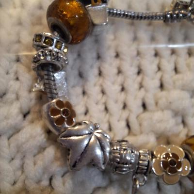 Sale Photo Thumbnail #296: November story line bracelet with charms