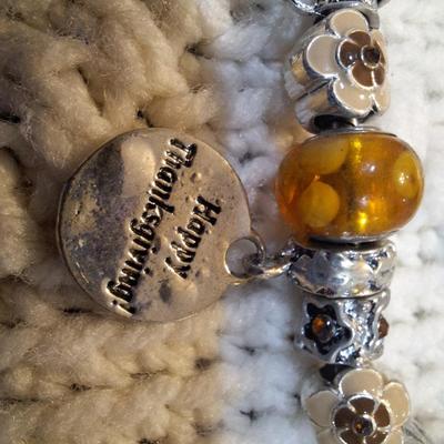 Sale Photo Thumbnail #300: November story line bracelet with charms