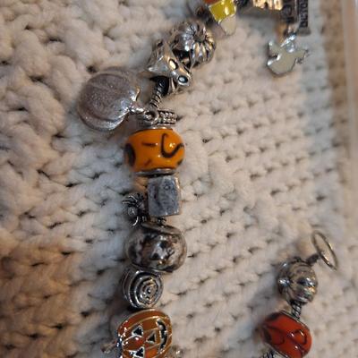 Sale Photo Thumbnail #301: October storyline charm bracelet