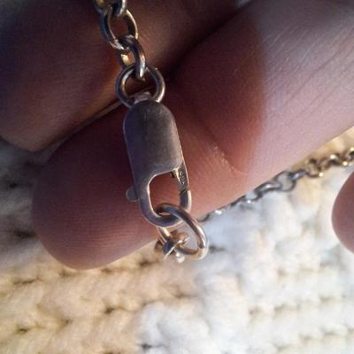 Sale Photo Thumbnail #342: clasp is marked 925