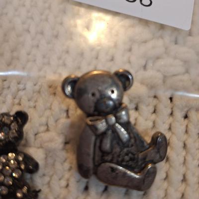 Sale Photo Thumbnail #399: Bear pins or brooches