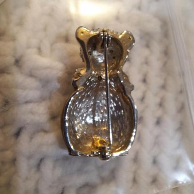 Sale Photo Thumbnail #468: Brooch with Bear in honey pot