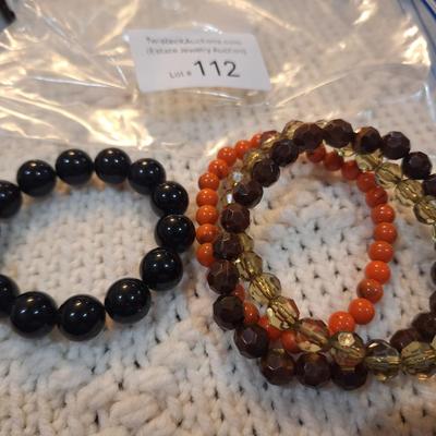 Sale Photo Thumbnail #494: stretch beaded bracelets