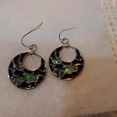 Sale Photo Thumbnail #571: Multi colored earrings
