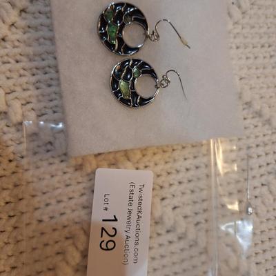 Sale Photo Thumbnail #572: Multi colored earrings
