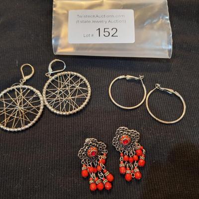Sale Photo Thumbnail #677: dream catcher and other earrings