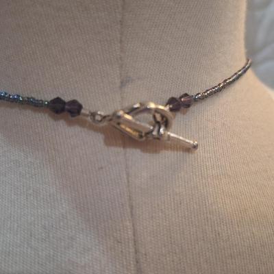 Sale Photo Thumbnail #771: Necklace with Abalone looking pendant