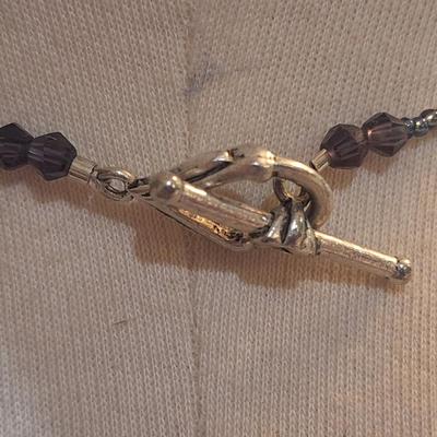 Sale Photo Thumbnail #772: Necklace with Abalone looking pendant