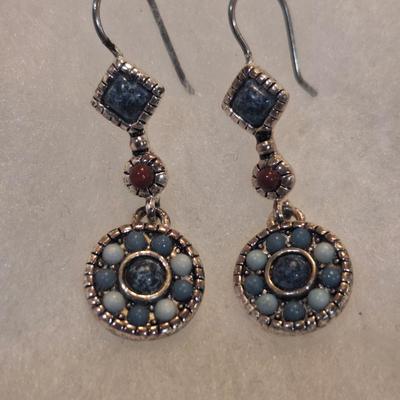 Sale Photo Thumbnail #874: 3 pair dangle earrings