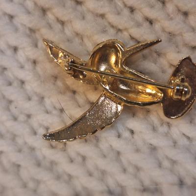 Sale Photo Thumbnail #881: hummingbird brooch
