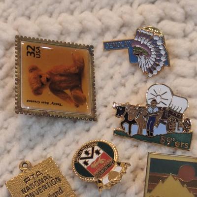 Sale Photo Thumbnail #893: various lapel pins