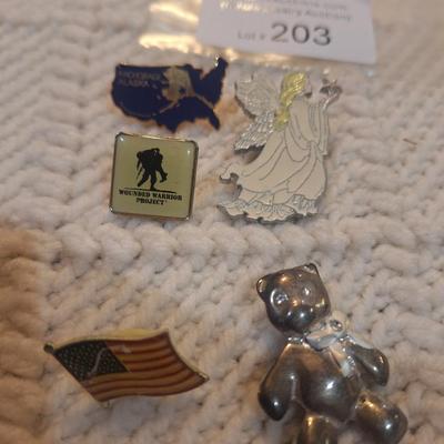 Sale Photo Thumbnail #916: lapel pin bundle